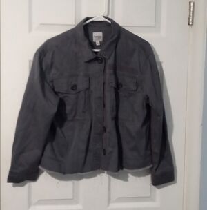 Kensie Gray Utility Jacket